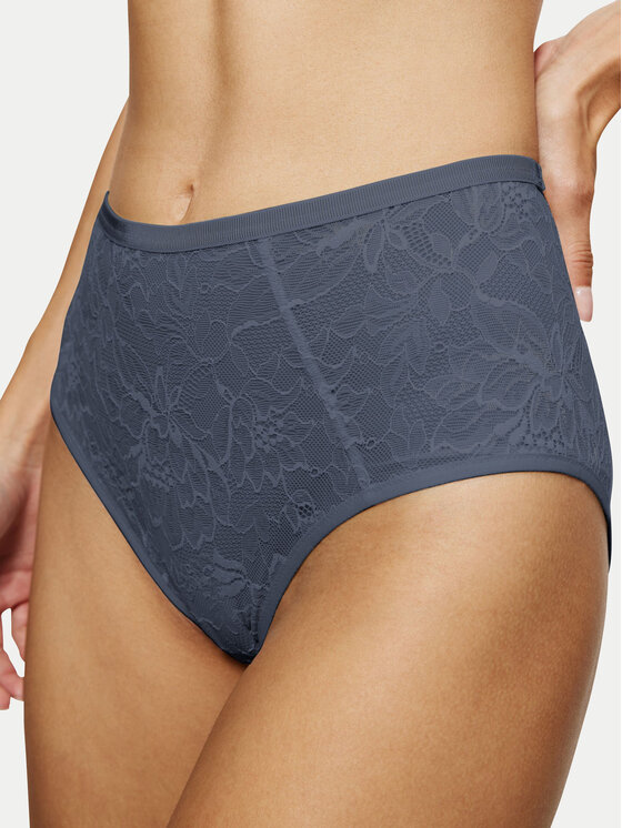 Triumph Triumph Klasikinės kelnaitės aukštu juosmeniu Amourette Charm 10216997 Mėlyna