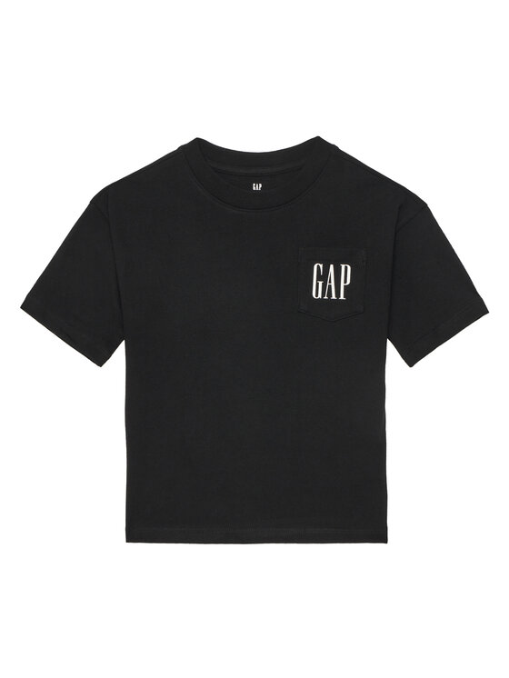Gap Gap Tricou 745250-03 Negru Regular Fit