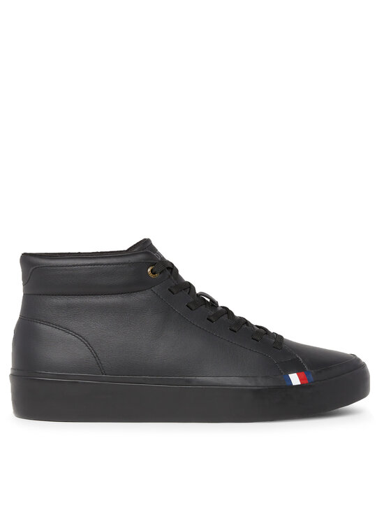 Tommy Hilfiger Tommy Hilfiger Αθλητικά Modern Vulc Lth Hi Wl FM0FM04820 Μαύρο