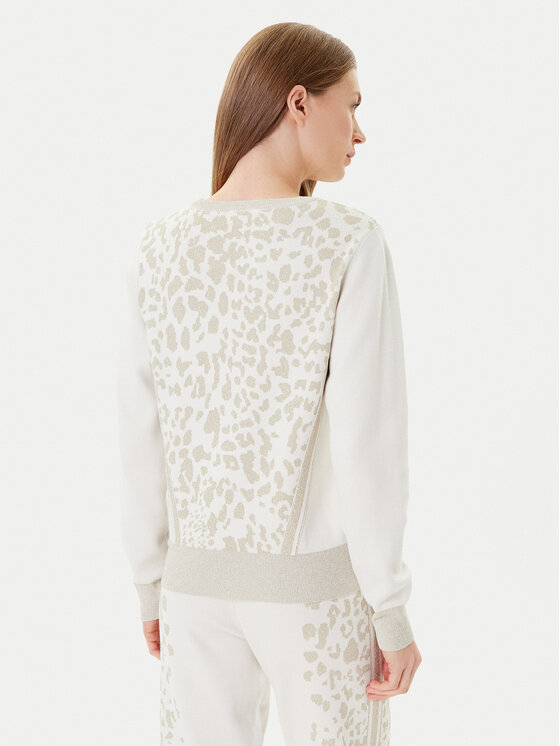 Liu Jo Liu Jo Sweter TF5172 MS49I Écru Regular Fit