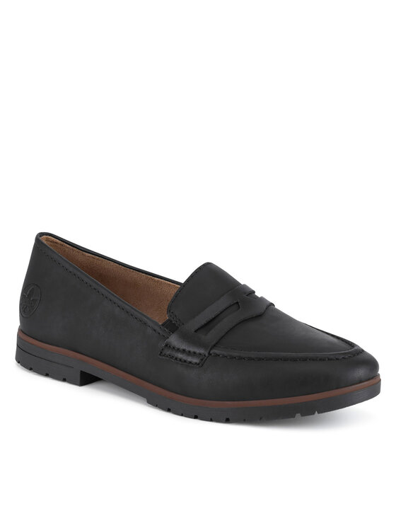 Rieker Rieker Mocasini 45300-00 Negru