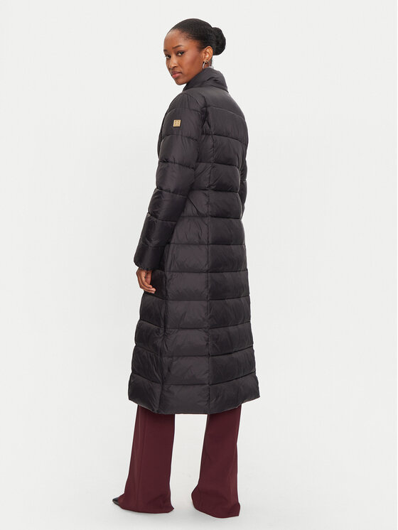 Fracomina Fracomina Wintermantel FR24WC3005O42301 Schwarz Regular Fit