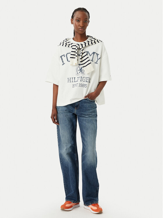 Tommy Hilfiger Tommy Hilfiger Džinsi WW0WW50963 Zils Straight Fit