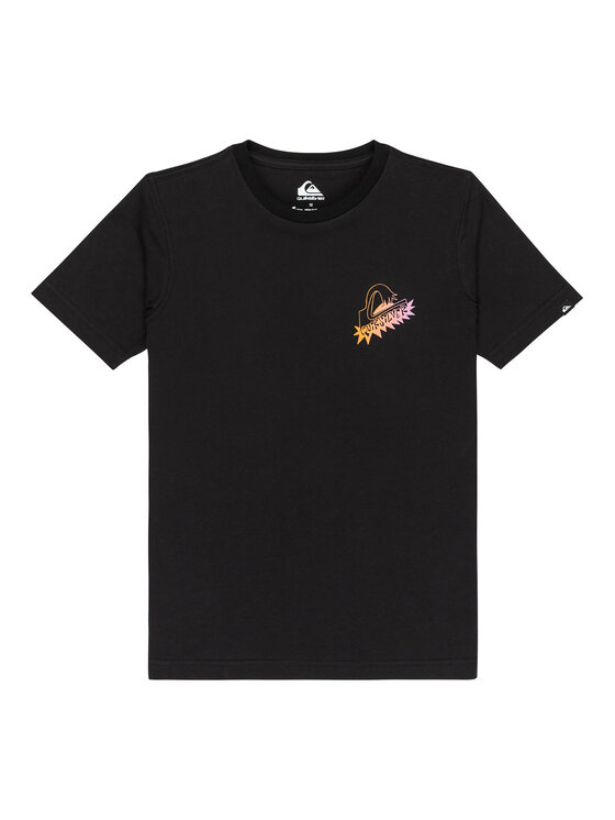 Quiksilver Quiksilver Póló Ev Star Ride EQBZT04900 Fekete Regular Fit