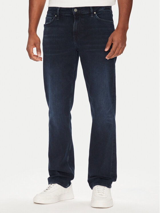 Guess Guess Jeansy M5YAN2 D5Q91 Tmavomodrá Slim Fit