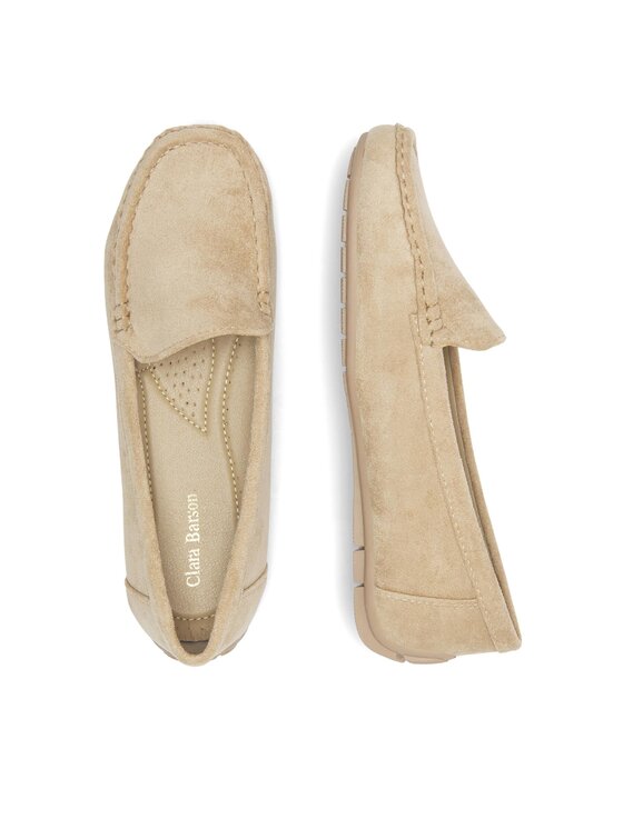 Clara Barson Clara Barson Mokassins WSS20693-02 Beige