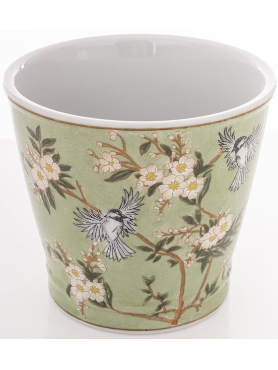 MIAhome MIAhome Kwietnik Osłonka porcelanowa PORSELEN-3 Kolorowy