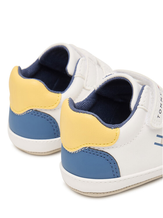 Tommy Hilfiger Tommy Hilfiger Sneakersy Low Cut Velcro T0B9-34330-1755 Bílá