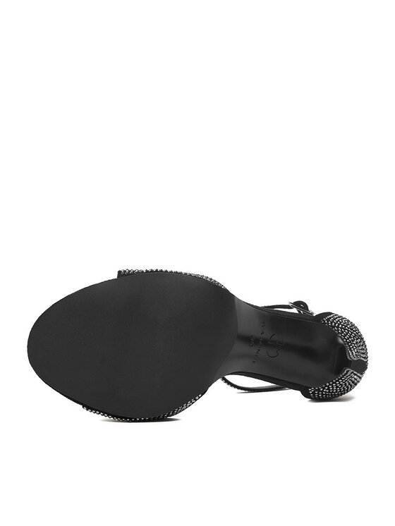 Eva Minge Eva Minge Sandalen EO-MARA-LT2360LX-157 Schwarz