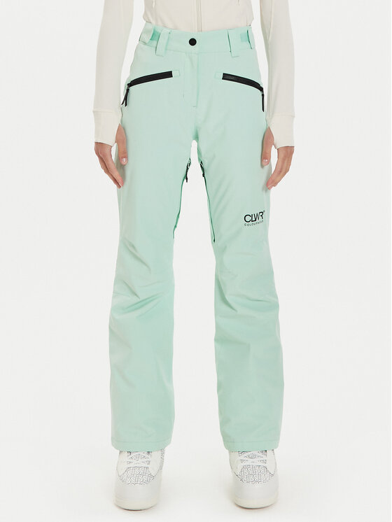 Colourwear Colourwear Pantaloni da sci Cork Pant 7010322 Turchese Regular Fit