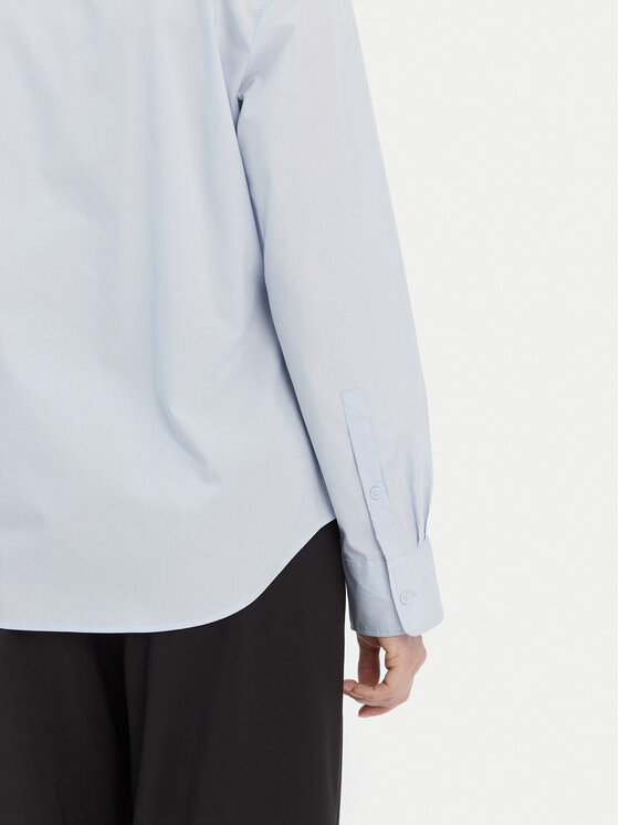 Tommy Hilfiger Tommy Hilfiger Cămașă Ess WW0WW47169 Albastru celest Regular Fit