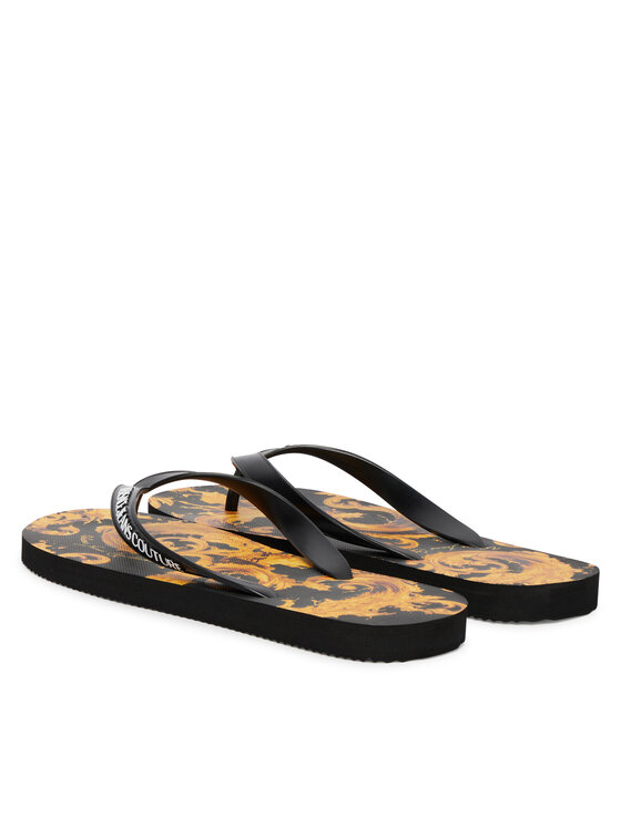 Versace Jeans Couture Versace Jeans Couture Zehentrenner 80YA3SQ7 ZSS80 Schwarz