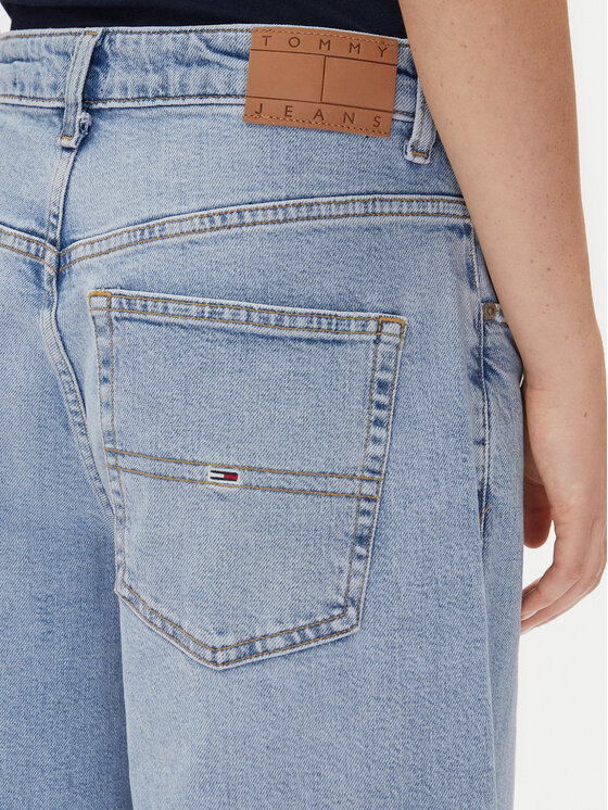 Tommy Jeans Tommy Jeans Blugi Charlie Mr Loose Wd Bi0112 Co DW0DW20615 Albastru Relaxed Fit