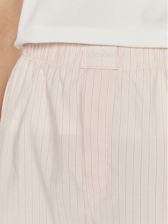 Calvin Klein Underwear Calvin Klein Underwear Pantalon scurți din material 000QS6892E Roz Relaxed Fit