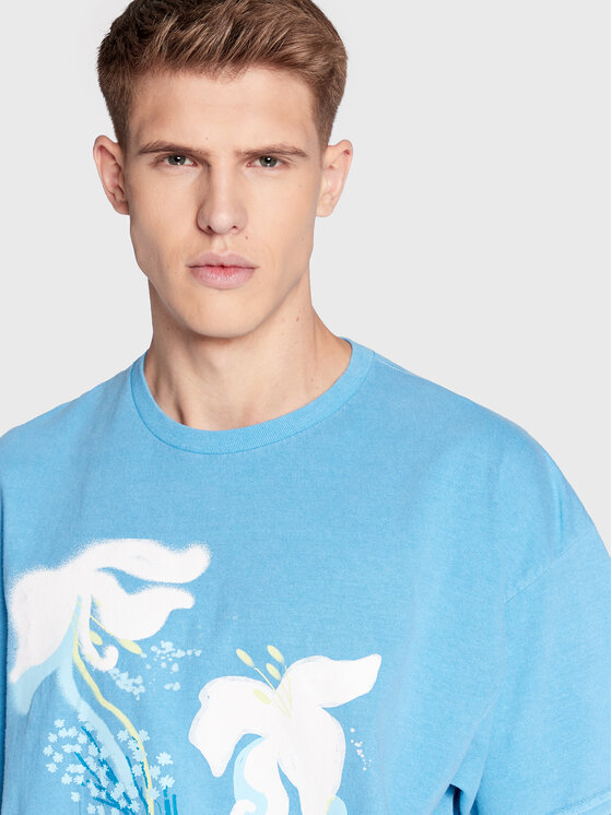 T-shirt 75326181 Blu Oversize