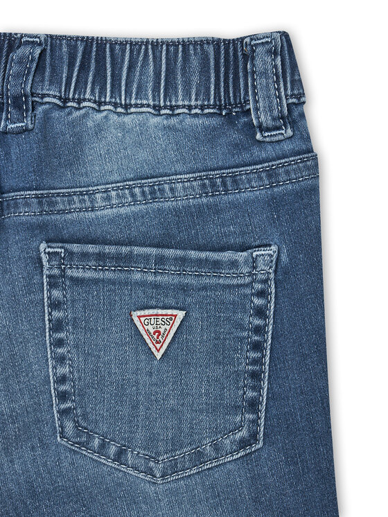 Guess Guess Jeansy N5GA03 D4CA0 Niebieski Regular Fit