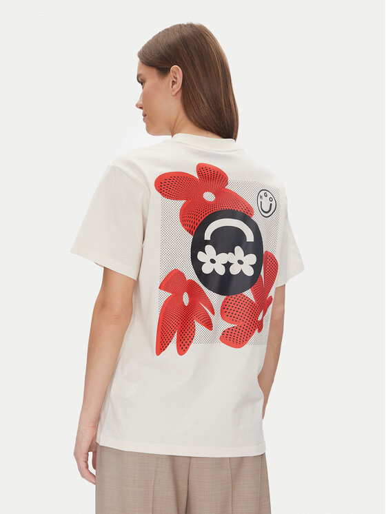 HUGO HUGO T-shirt Vintage Tee_B_3 50533958 Bianco Relaxed Fit