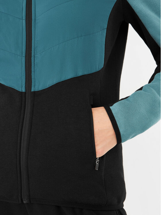 Viking Viking Kurtka softshell Creek Hoodie Bamboo Lady Zielony Regular Fit