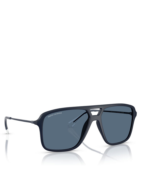 Zdjęcia - Okulary przeciwsłoneczne Armani Exchange  0AX4150SU 59 818180 Niebieski 