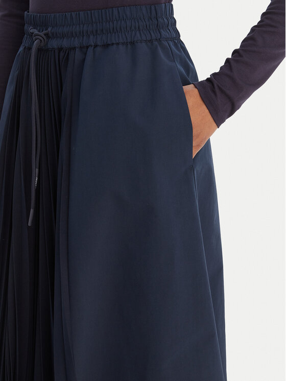 Weekend Max Mara Weekend Max Mara Спідниця в складку Folk 2615771011 Cиній Regular Fit