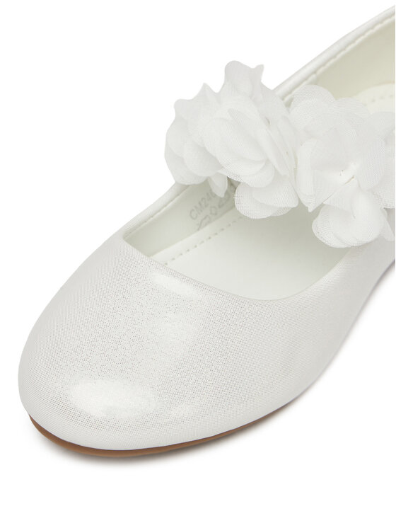 Nelli Blu Nelli Blu Ballerinas CM240417-11 Weiß