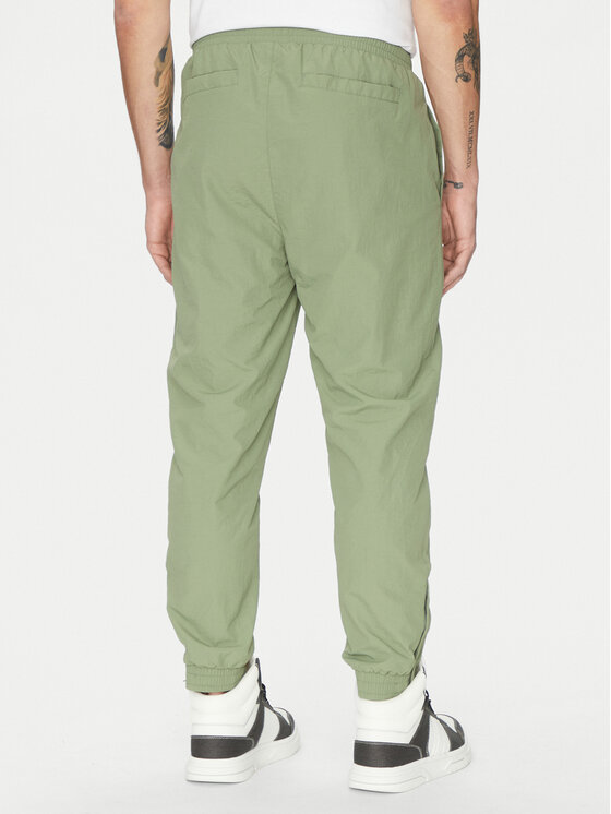 Karl Kani Karl Kani Jogging hlače Essentia 60060039 Zelena Regular Fit