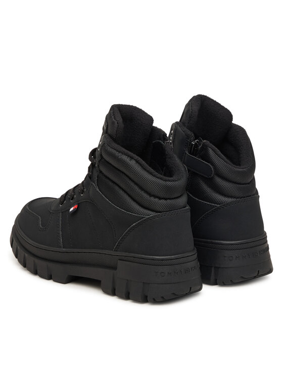 Tommy Hilfiger Tommy Hilfiger Trzewiki T3X5-35292-0316 M Czarny