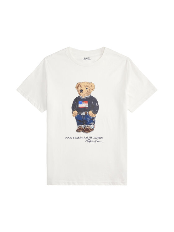 Polo Ralph Lauren Polo Ralph Lauren T-shirt 323P00508001 Bianco Regular Fit