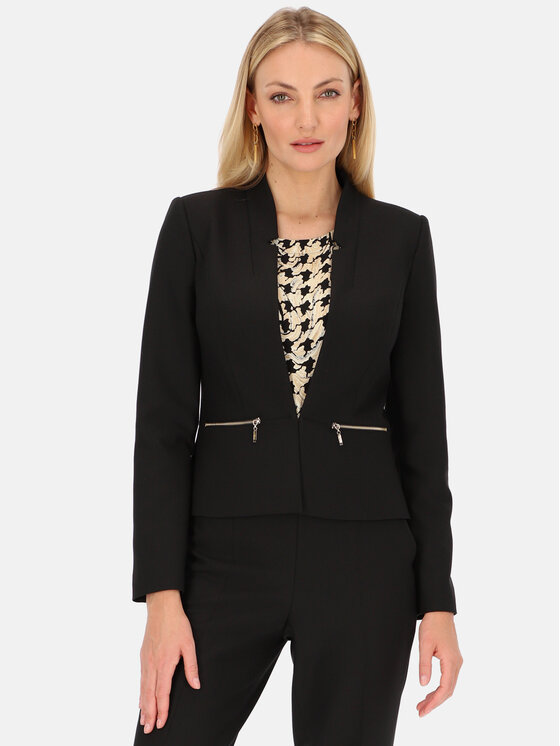 L’AF L’AF Marynarka Gazel Czarny Slim Fit
