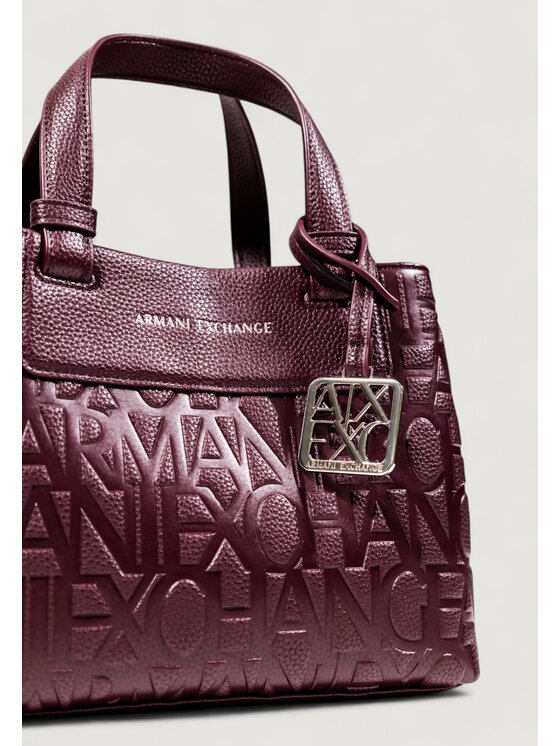 Armani Exchange Armani Exchange Borsetta SHOPPING BAG Bordeaux