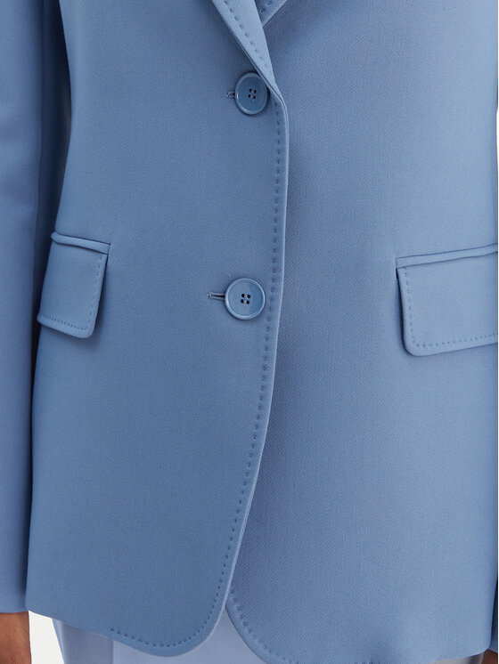 Weekend Max Mara Weekend Max Mara Bleizers Uva 2615041061 Gaiši zils Slim Fit