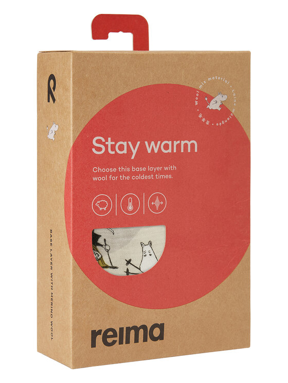 Reima Reima Termoaktyvių apatinių komplektas Moomin Trivsam 5200021B Smėlio