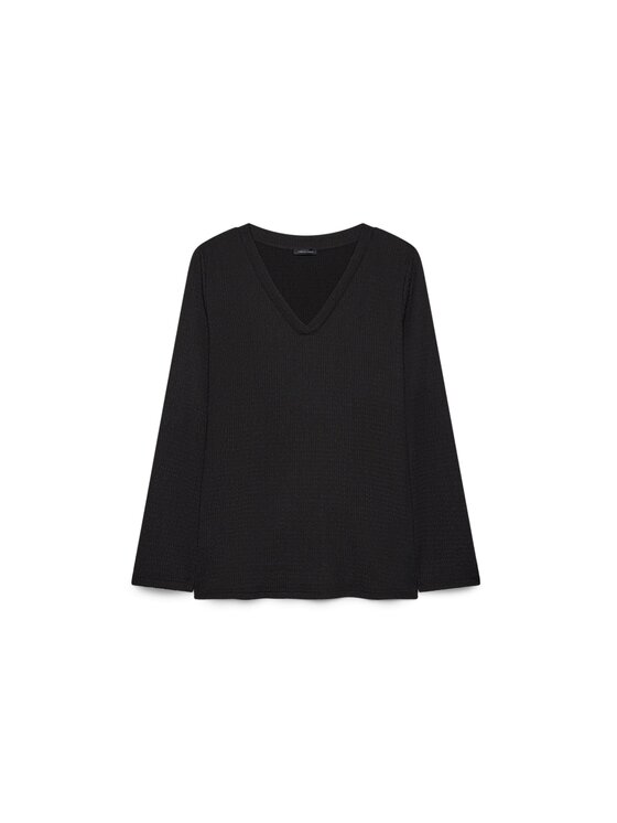 Fiorella Rubino Fiorella Rubino Bluzka G0DYL009315N033 Czarny Regular Fit