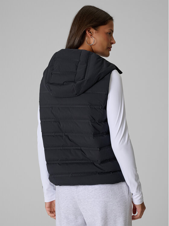 4F 4F Kamizelka CITY JACKETS Czarny Regular Fit
