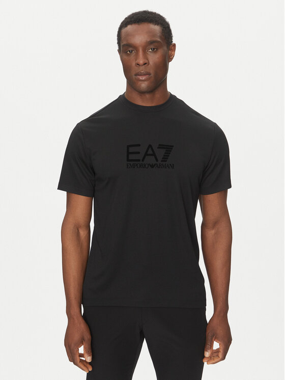 EA7 Emporio Armani EA7 Emporio Armani T-särk 7M000092 AF13870 UC001 Must Regular Fit