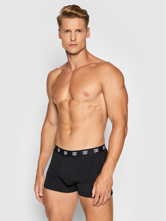 Cristiano Ronaldo CR7 Cristiano Ronaldo CR7 Set 5 parov boksaric Basic Trunk 5-Pack 8106-49-2900 Črna