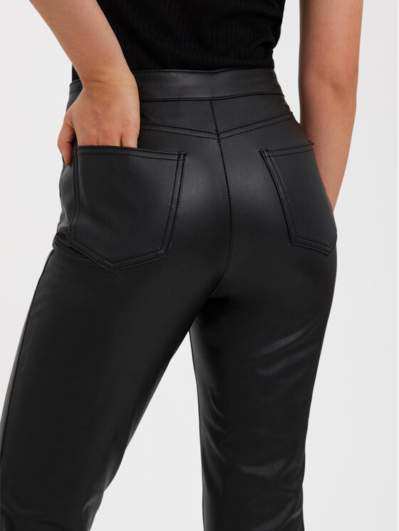 Vero moda discount pantalon simili cuir