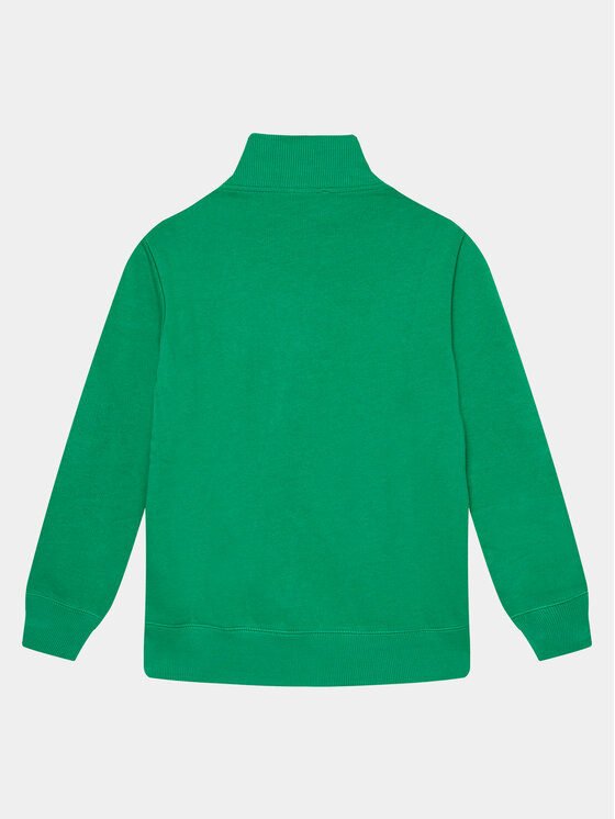 United Colors Of Benetton United Colors Of Benetton Bluza 3J68C501B Zielony Regular Fit