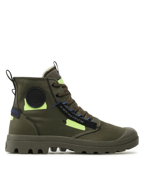 Palladium Bottes de randonnée PAMPA HI RECRAFT Vert Modivo.fr