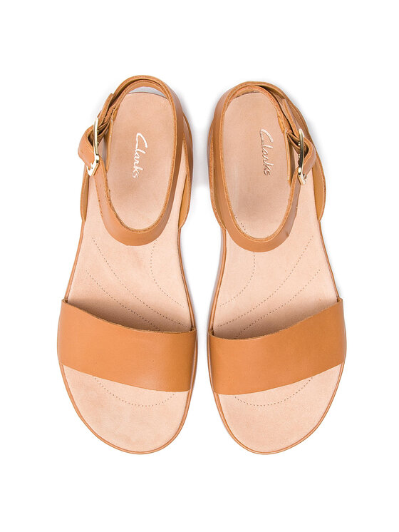 Clarks Clarks Сандали Botanic Ivy 261419494 Кафяв