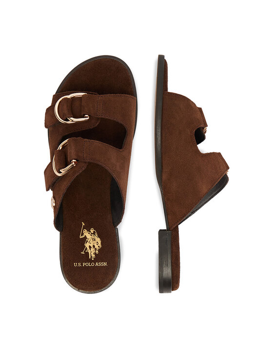 U.S. Polo Assn. U.S. Polo Assn. Iešļūcenes EO-KATYA001W/6S1 Brūns