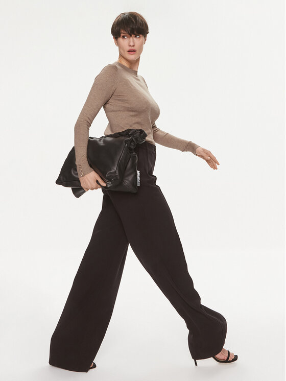 Vero Moda Vero Moda Pulover Silky 10268010 Rjava Regular Fit