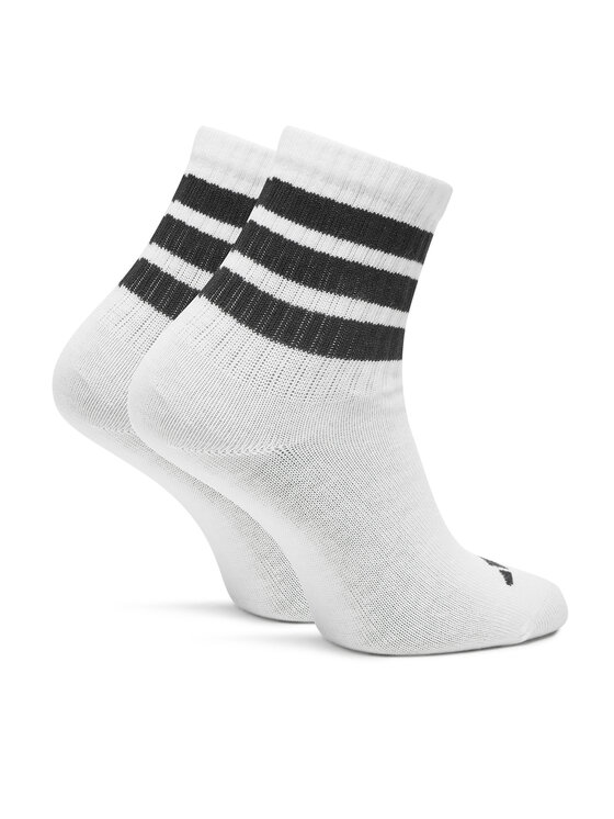 adidas adidas Σετ ψηλές κάλτσες παιδικές 3 τεμαχίων Lk Rib 3Pp So JD1349 Λευκό