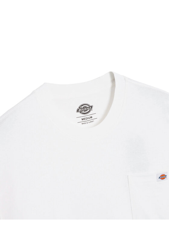 Dickies Dickies T-shirt Luray Pocket Tee SS Bianco Regular Fit