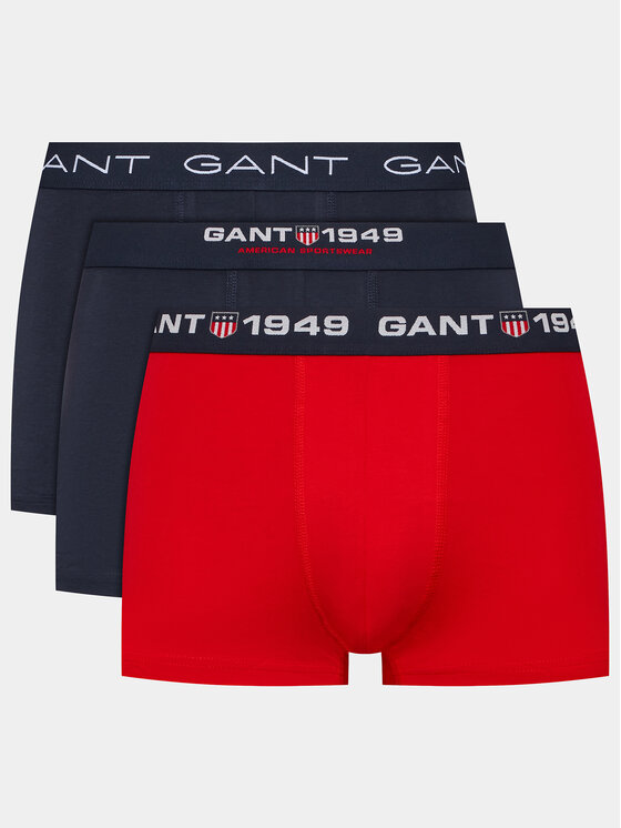 Gant Gant Komplet 3 par bokserek 902133063 Czarny