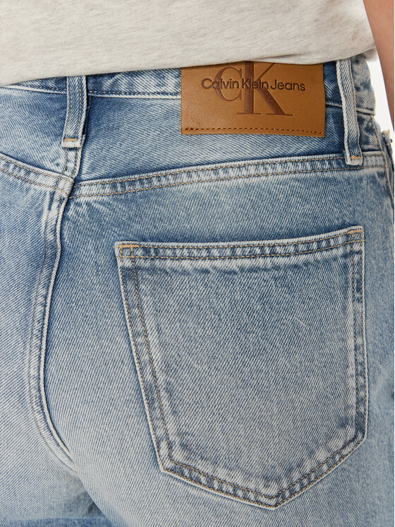 Calvin Klein Jeans Calvin Klein Jeans Blugi J20J224036 Albastru Mom Fit