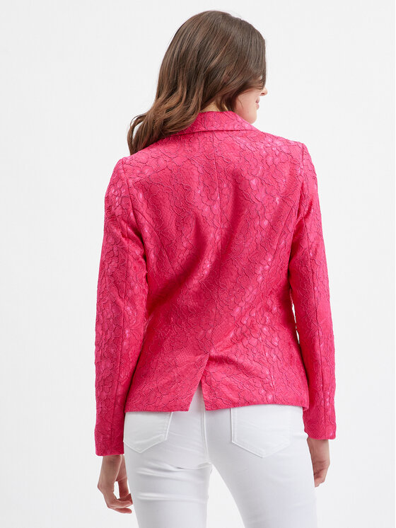 Orsay Orsay Marynarka 482456307000__40 Różowy Regular Fit