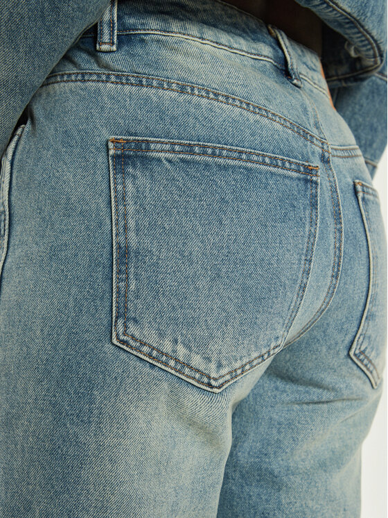 Gestuz Gestuz Jeans hlače Katha 10909477 Modra Straight Fit