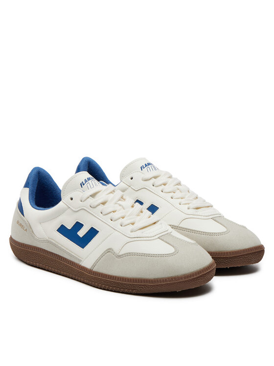 Flamingos Life Flamingos Life Sneakersy Burela Slim Bsoliblu Biela