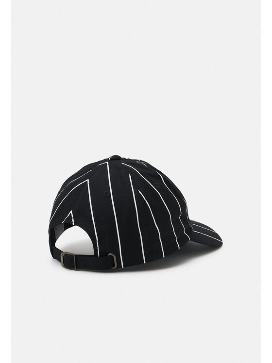 Karl Kani Karl Kani Cappellino RETRO PATCH PINSTRIPE CAP Nero